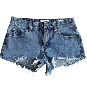 Cotton On Denim Blue Teen Girls Shorts
